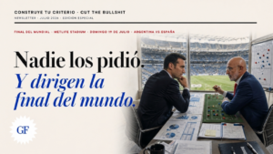 Nadie los pidió. Y dirigen la final del mundo.